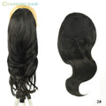 Aplique Rabo De Cavalo Cabelo Cordão Bio Fibra Resistente a Altas Temperaturas Cacheado Curto Ondulado 40cm 135g “BETHANIA”-MODA