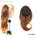 Aplique Rabo De Cavalo Cabelo Cordão Bio Fibra Resistente a Altas Temperaturas Cacheado Curto Ondulado 40cm 135g “BETHANIA”-MODA